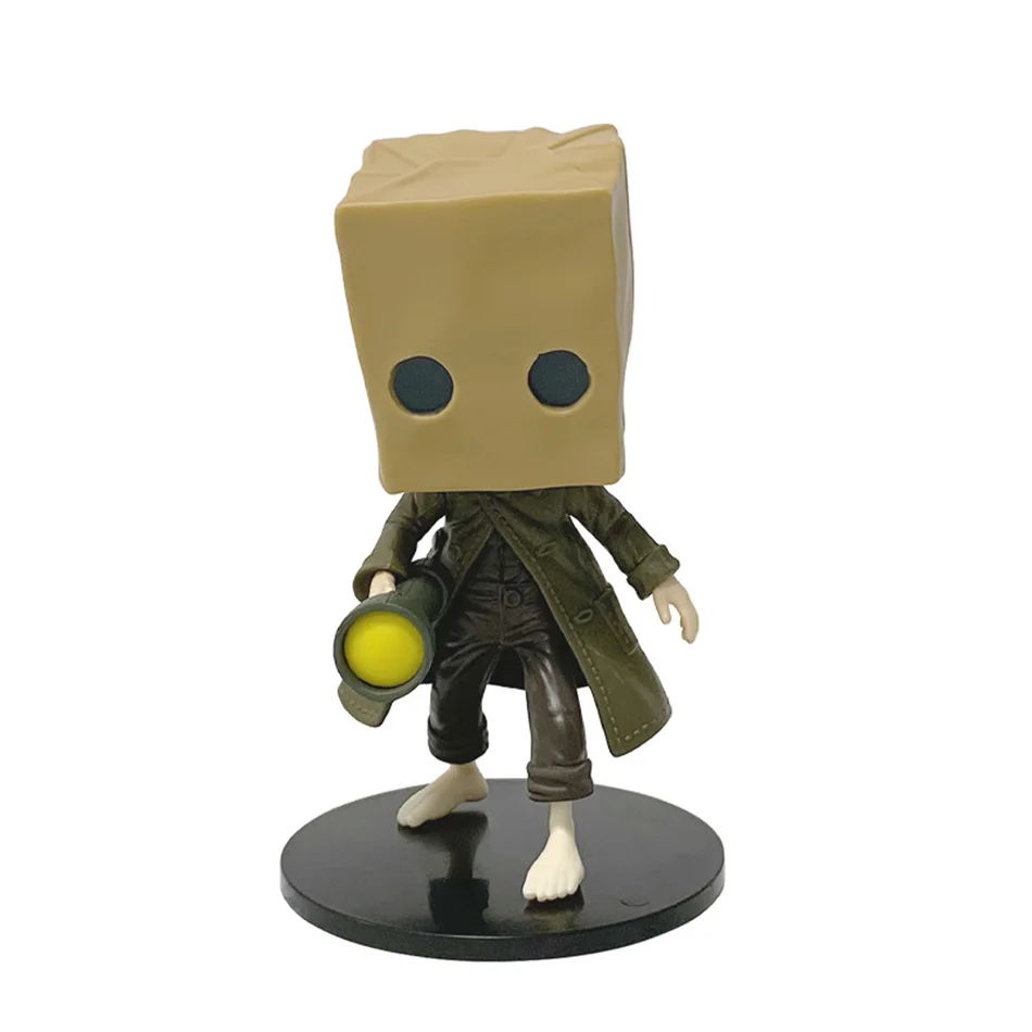 Hot Game GK Little Nightmares Anime Figurine Six Figure Mono Action Figure Anime Game PVC Action Figure Collectible Model Doll