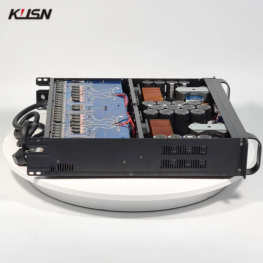 2200 واط X4 8 أوم عالية الأداء المهنية مضخم رقمي ستيريو 2U مكبر كهربائي الراقية العروض الكبيرة القضبان الطرف #3