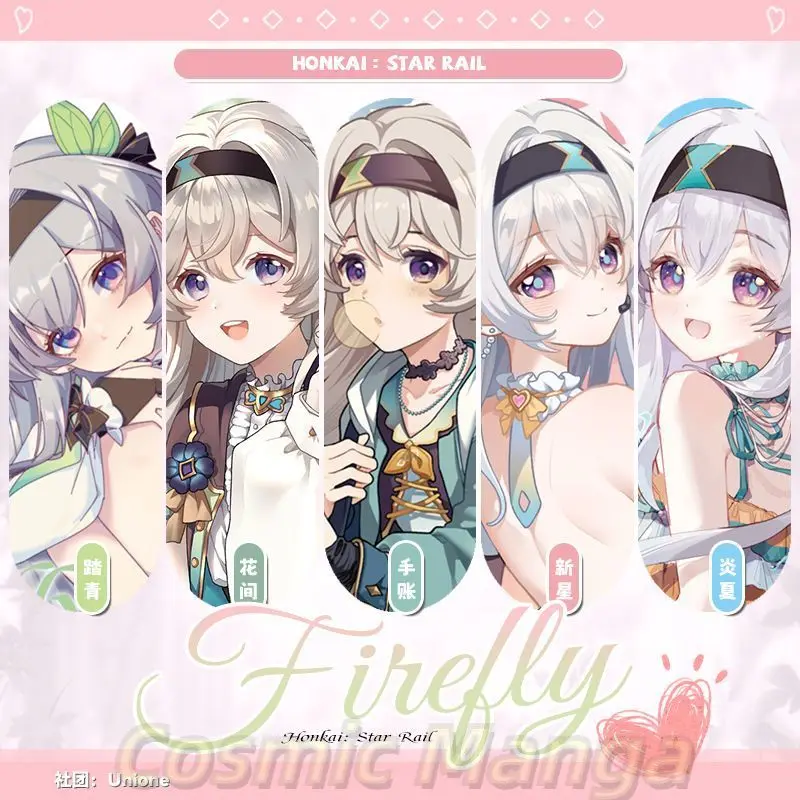

Game Honkai: Star Rail Firefly Anime Cosplay Halloween Acrylic Stand Color Paper Pendant Badge Coaster Halloween Gift Birthday