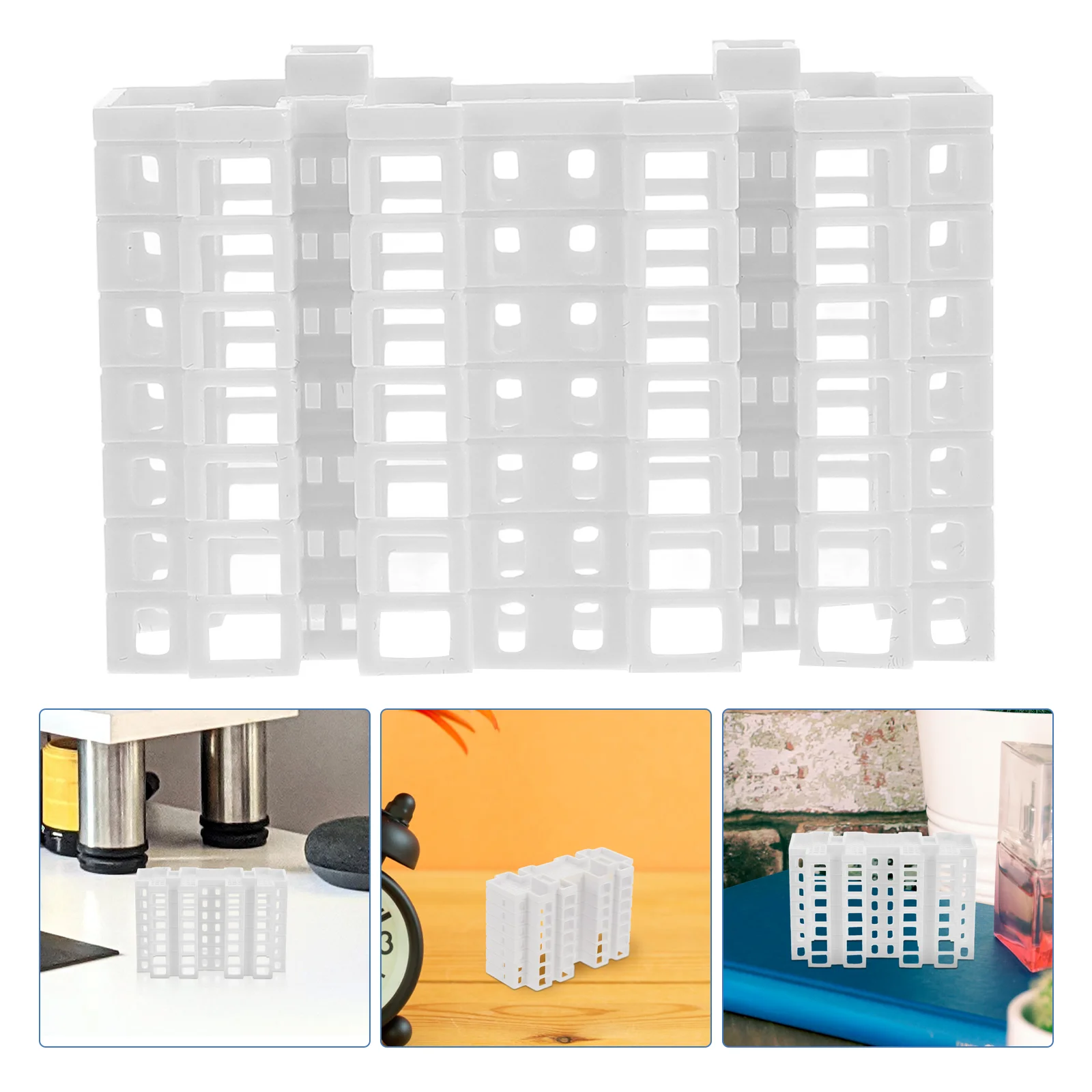 

Micro Apartment Model Mini Buildings DIY Sand Table Models Blocks Toy Miniature Small