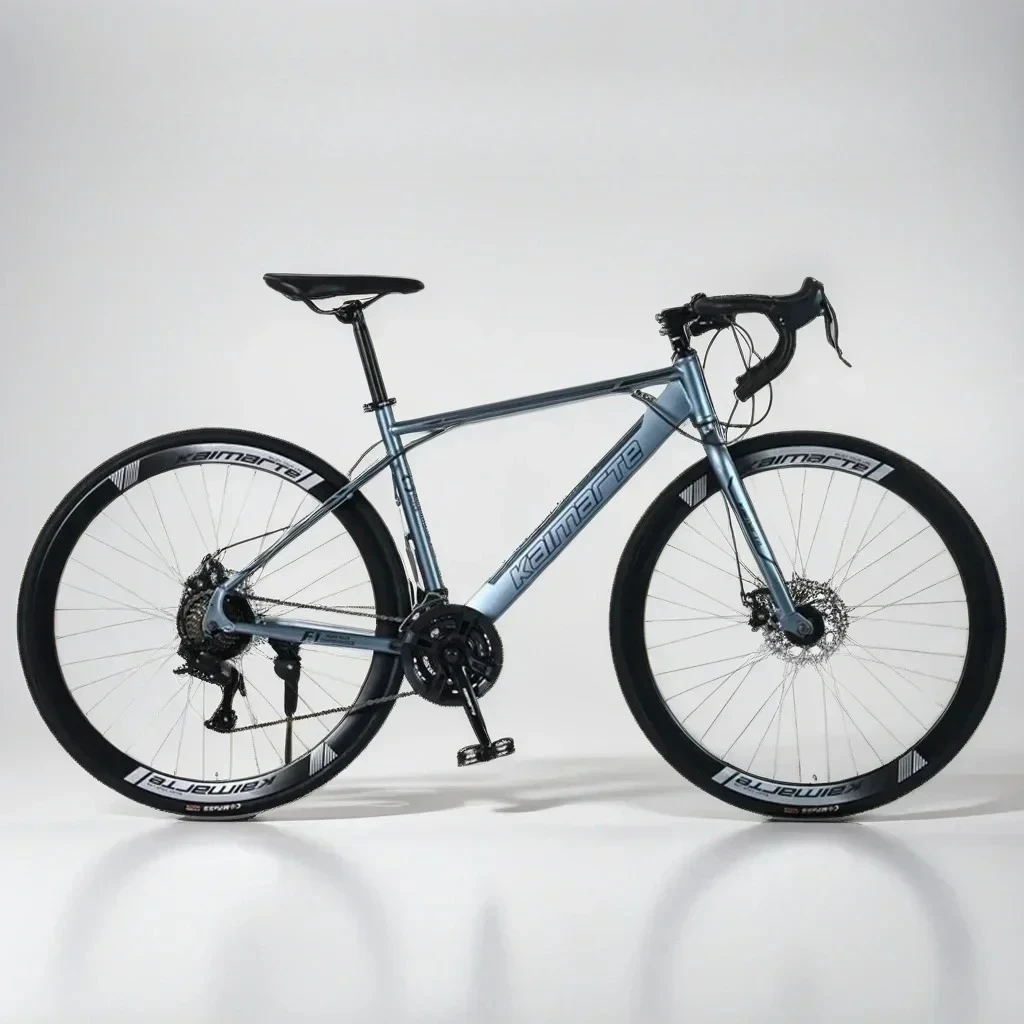 

24/27/30 Speed Drop Bar Road Bike 700C Double Disc Road Racing Bike High Carbon Steel Frame Aldult Women's City Bicycle