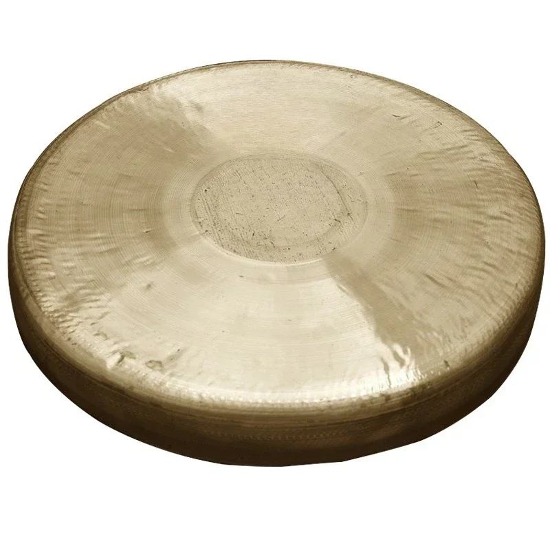 Flat-bottomed gongs, brass musical instruments,balance gongs, high-edged gongs and drums,curled large