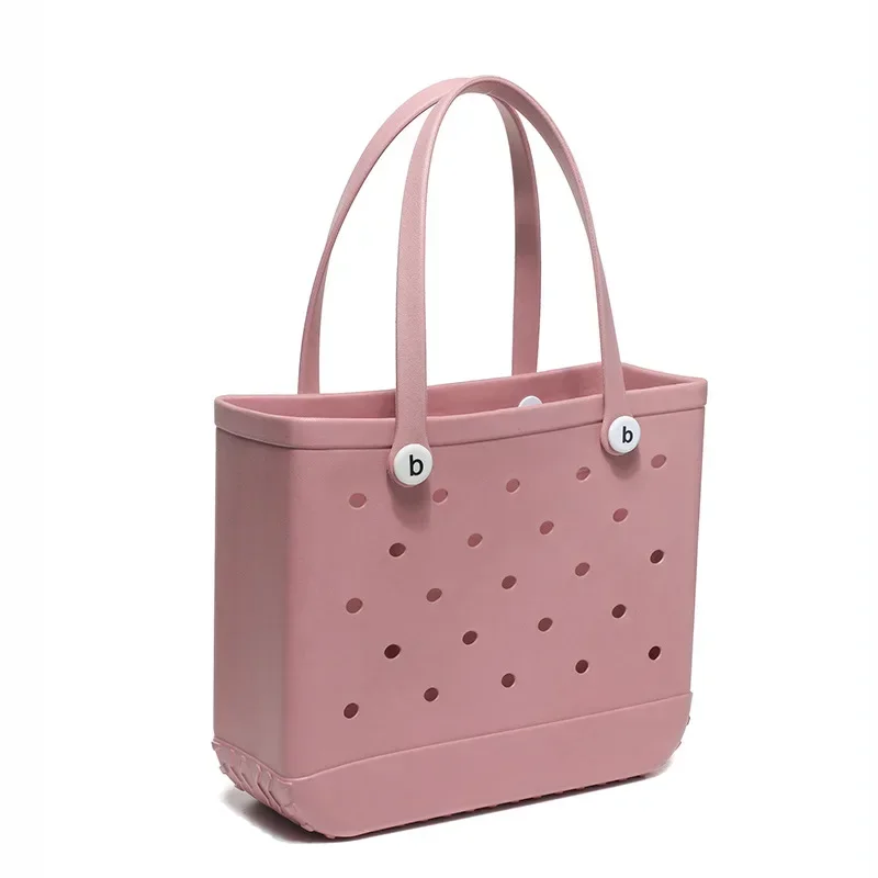 XL Jelly Strandtassen Zomer EVA Waterdicht Extra Grote Picknick Opbergmand Mode Vrouwen Winkelen Handtas Rubberen Strandtas Cadeau