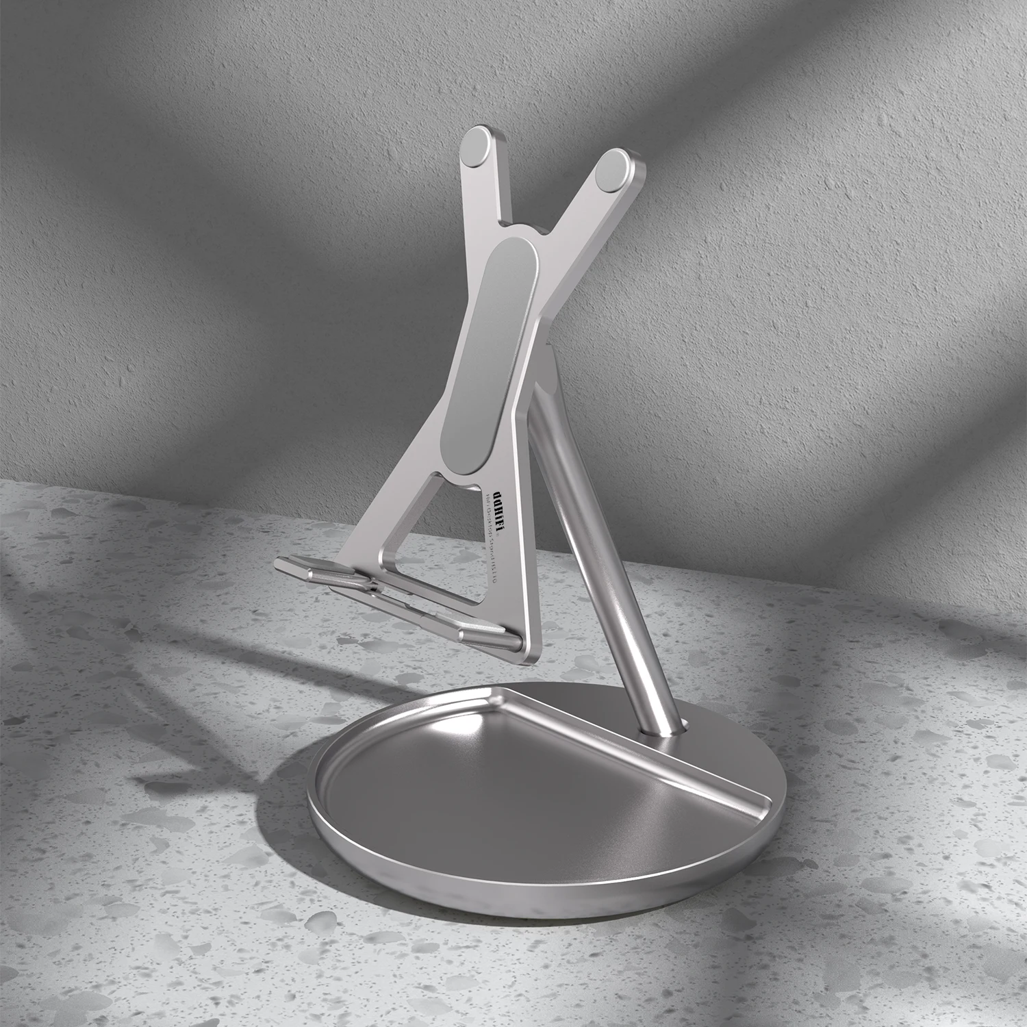 حامل سطح المكتب DD ddHiFi HS110 HiFi للهواتف الذكية ومشغل الموسيقى، AL6063 من سبائك الألومنيوم ووسادة السيليكون المضادة للانزلاق