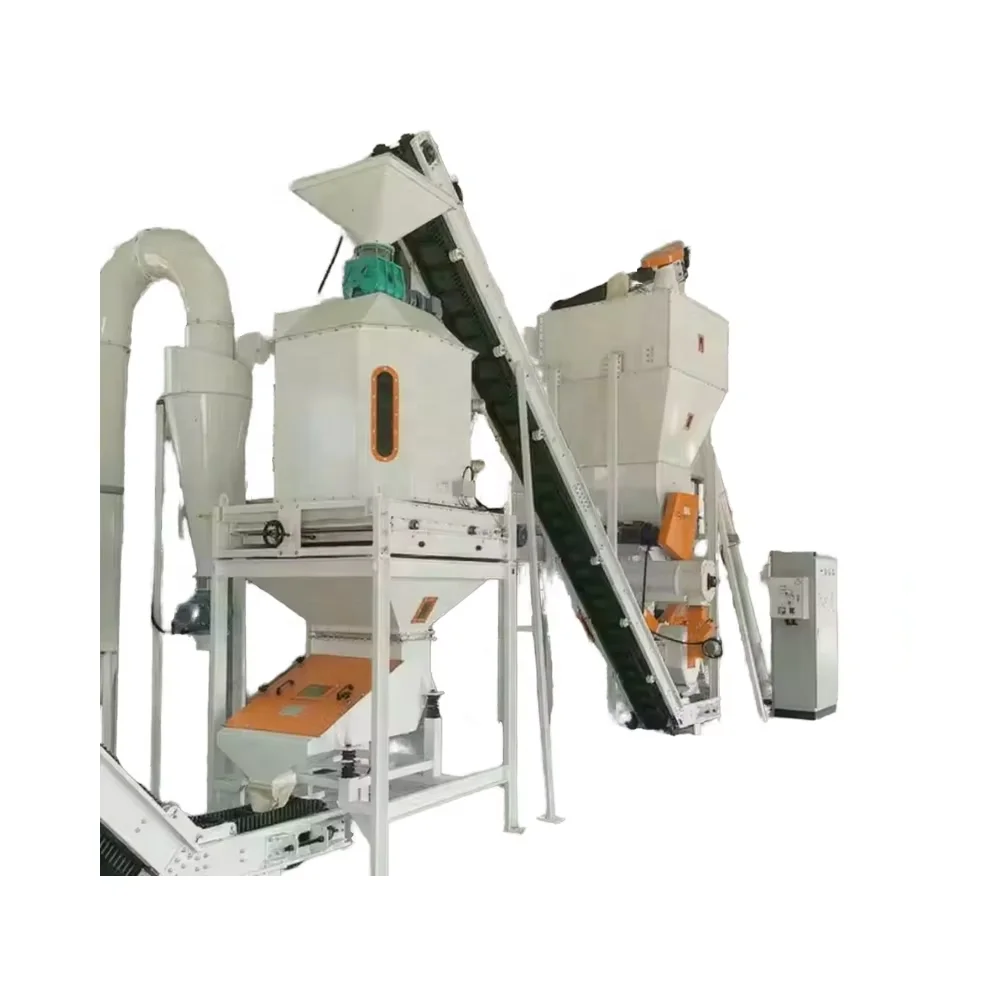 New Fully Automatic Stainless Steel Industrial Poultry & Livestock Feed Pellet Making Machine 6-8 Tons High Efficiency for Sale