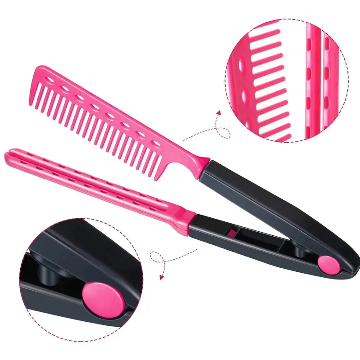 

Enhance Your Styling Game with this Ultra-Advanced Professional Salon Hairdressing Styling Comb - Achieve Perfectly Sleek and St