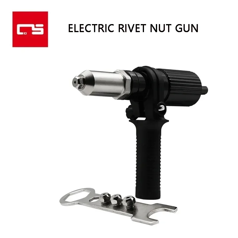 Professional Electric Rivet Nut Gun Riveting Tool Core Pull Accessories Cordless Riveting Gun Drill Adapter Insert Nut Tools