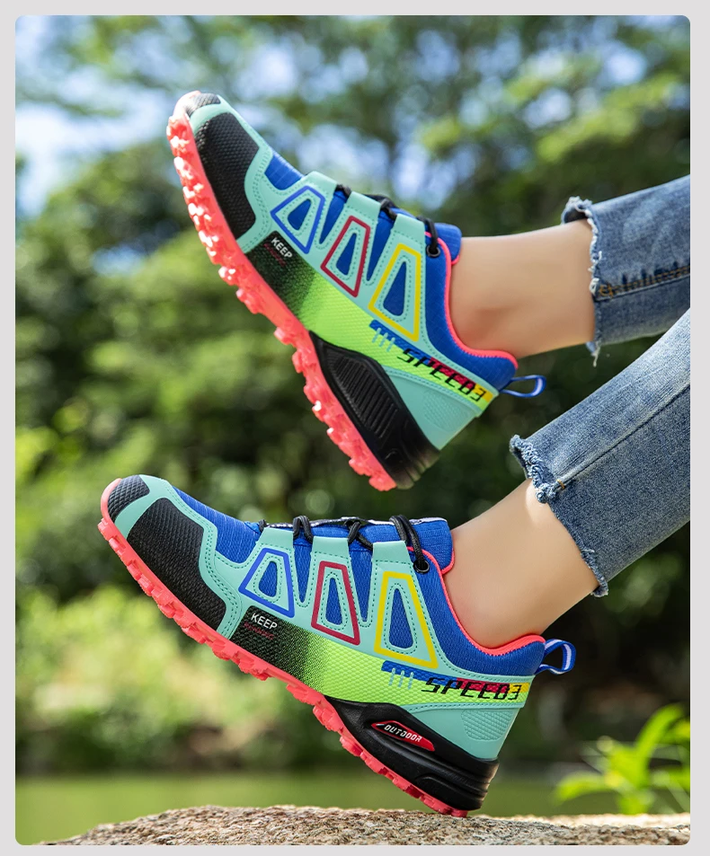 Wasserdichte Wanderschuhe für Herren, Outdoor-Trainer, Schnür-Kletterschuhe, Damen-Trekking-Sneaker, rutschfeste taktische Sneaker für die Jagd – Detail 18