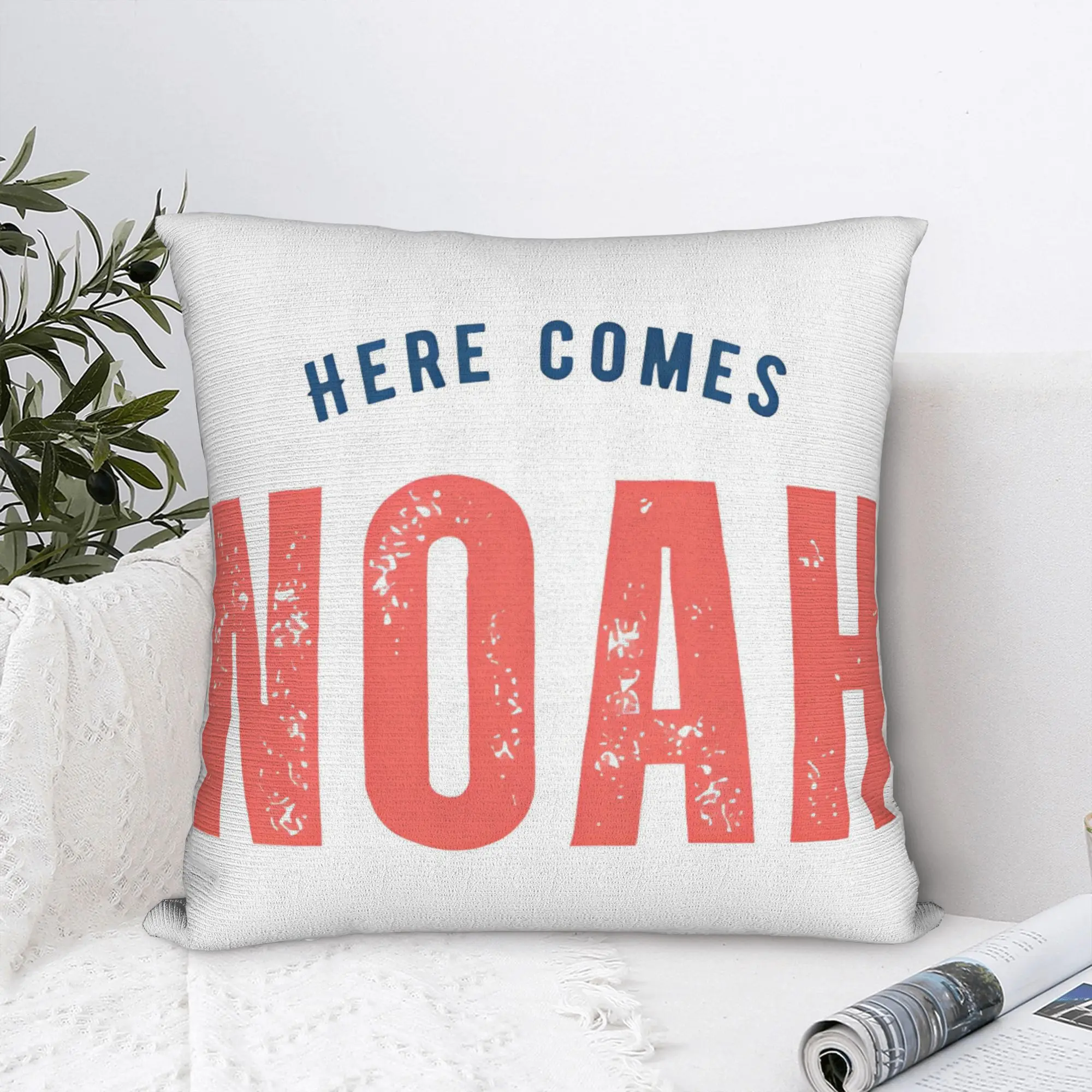 Noahs Kahans Art Bootleg Merch Pillow Cover  Fashion Pillow Case For Living Room Sofa Soft Pillowcases Gift Idea