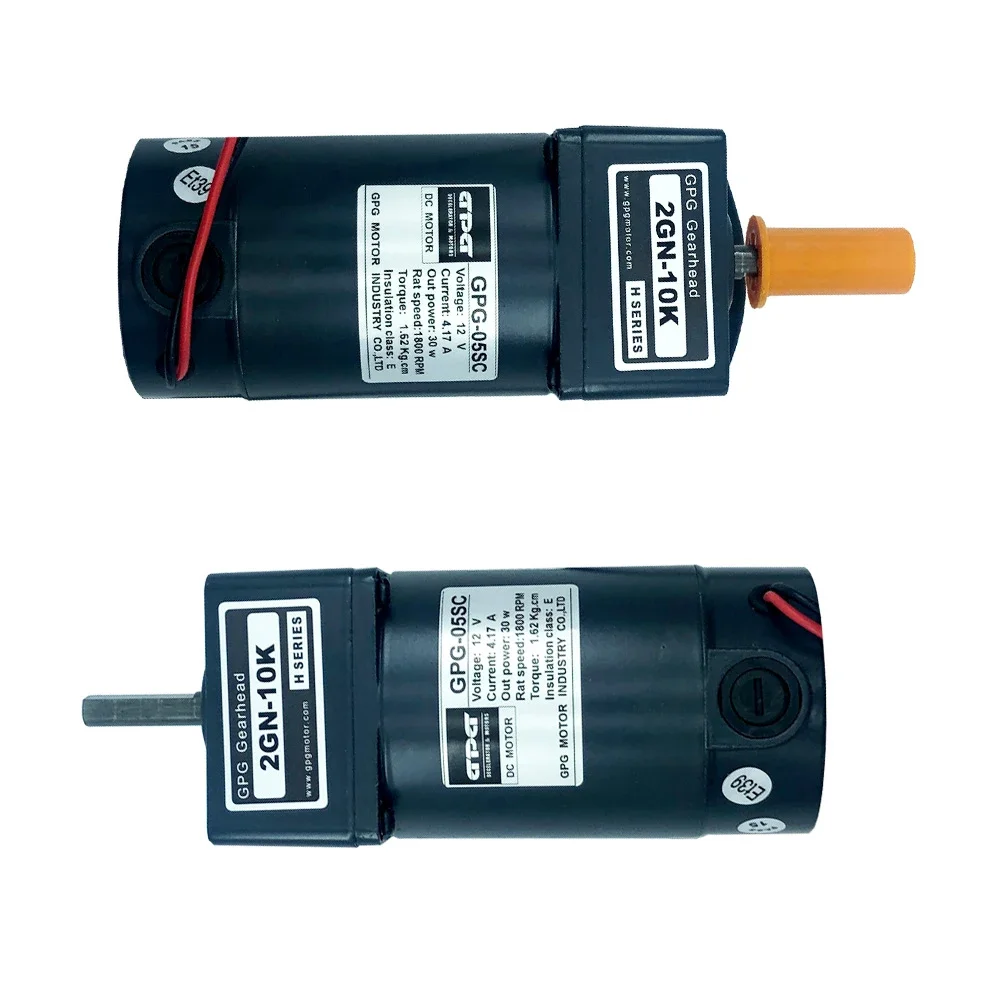 GPG Taiwan State Incense Machine Motor 12V 4.17A 30W DC Motor For GPG-05SC/30W/1800 Rpm/2GN-10K