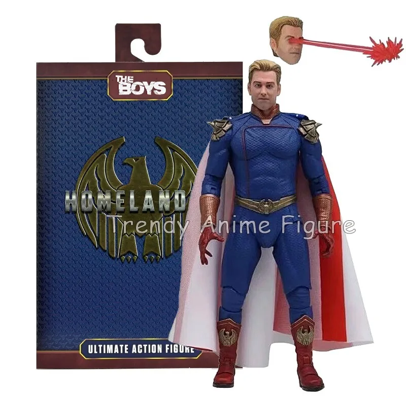 NECA The Boys Homelander Action Figure 18cm PVC Collection Ornaments Movable Model The Homelander Figurine Toy for Child's Gifts