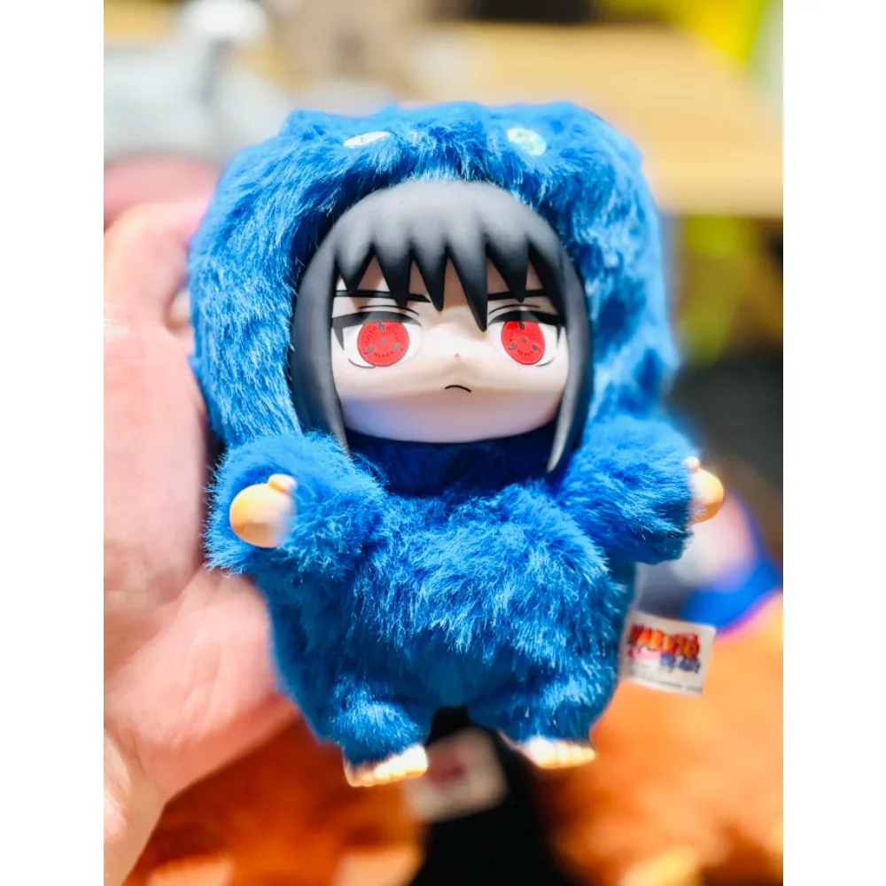 오리지널 MINISO Eaki Shippuden Ninja Blind Box – 비스트 파티 시리즈 봉제 인형 |   열혈 애니메이션 장난감, 남자아이를 위한 완벽한 선물