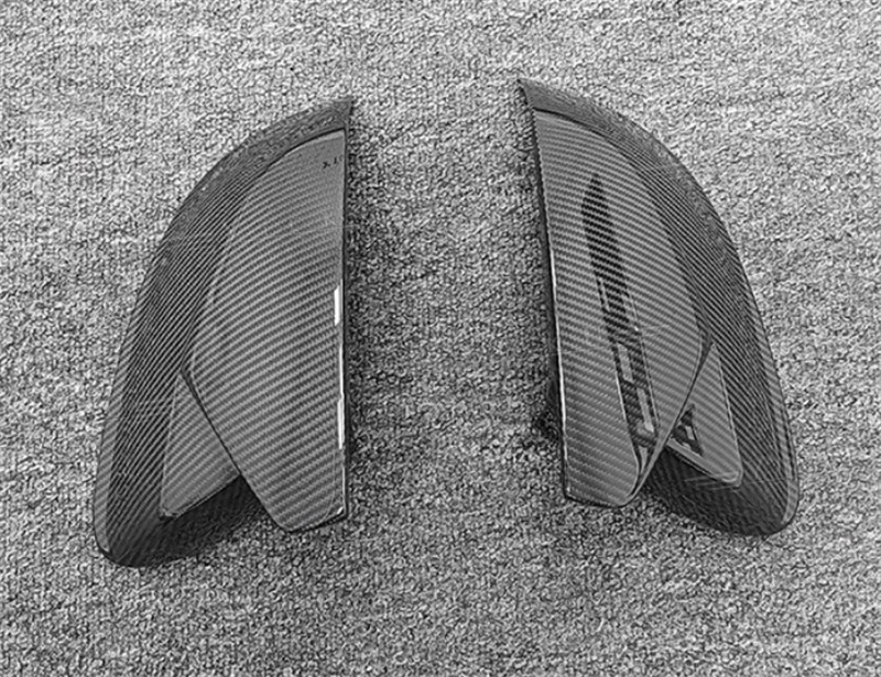 لأودي Q8/SQ8/RSQ8/لامبورغيني URUS 2018 2019 2020 2021 2022 2023 ReaI ألياف الكربون الجافة مرآة الرؤية الخلفية قذيفة سبويلر عدة