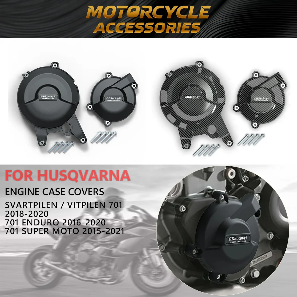 

husqvarna 701 enduro FOR husqvarna 701 Svartpilen/Vitpilen/ENDURO For Motorcycles Engine Protective Cover Protection Cover