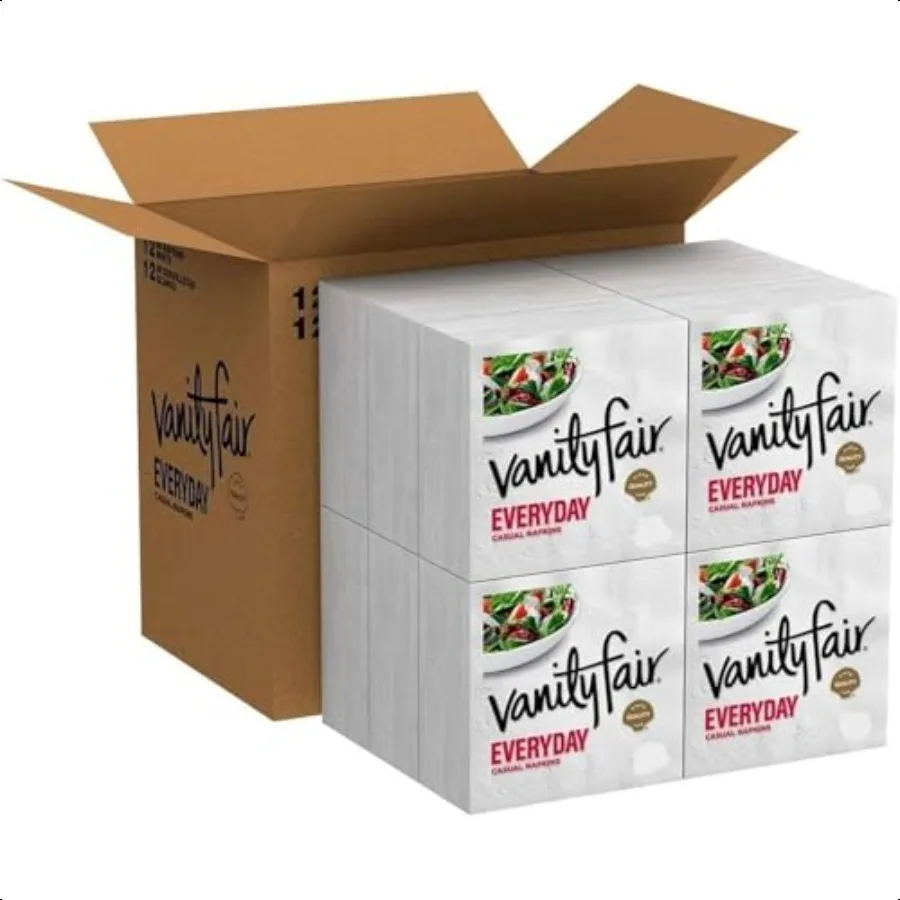 ヴァニティフェア エブリデイ ナプキン 550枚入り ホワイトペーパーナプキン 110枚入り 5パック