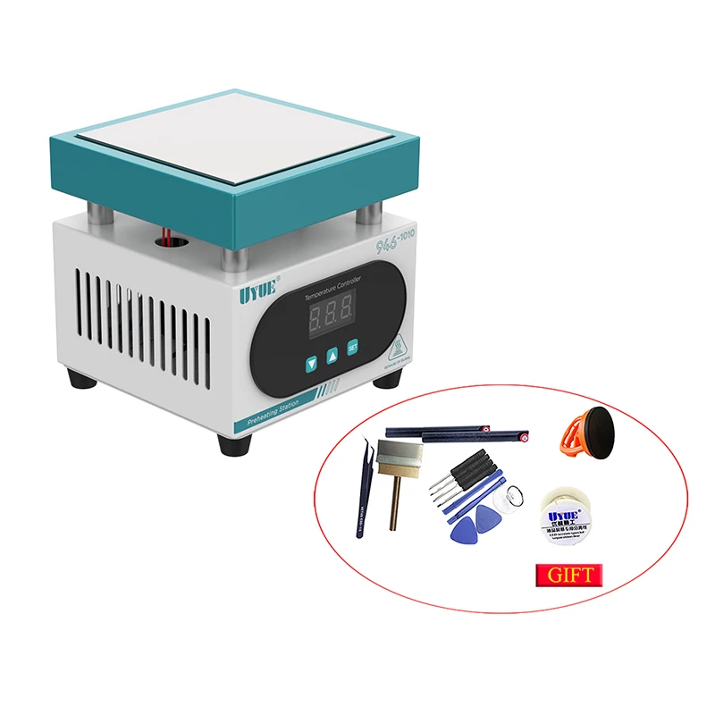UYUE 946-1010 Preheating Station Constant Temperature Heat Plate Mobile Phone BGA PCB Board Preheat Platform