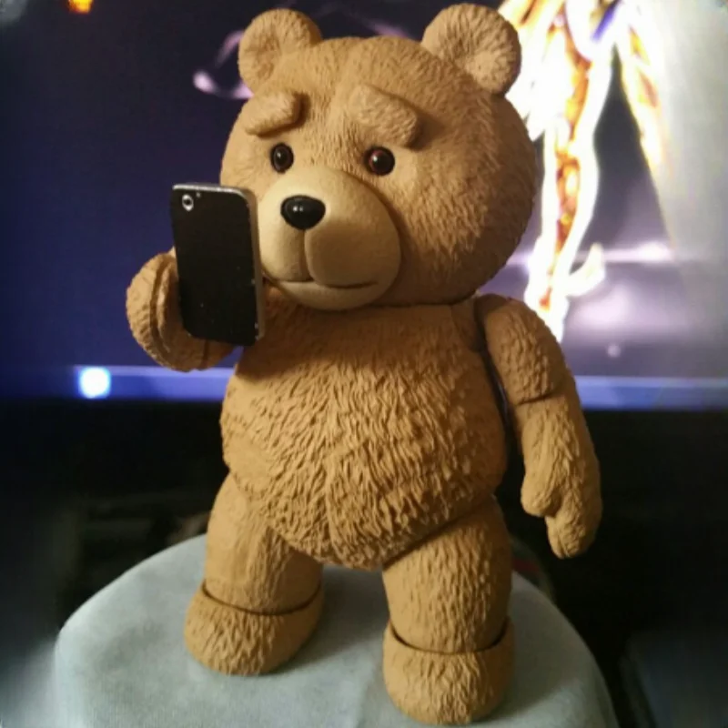 Ted 2 figurka Anime Ted Bjd miś figurka nr 006 śliczne zabawki z kreskówek kolekcjonerskie prezenty dekoracja lalek