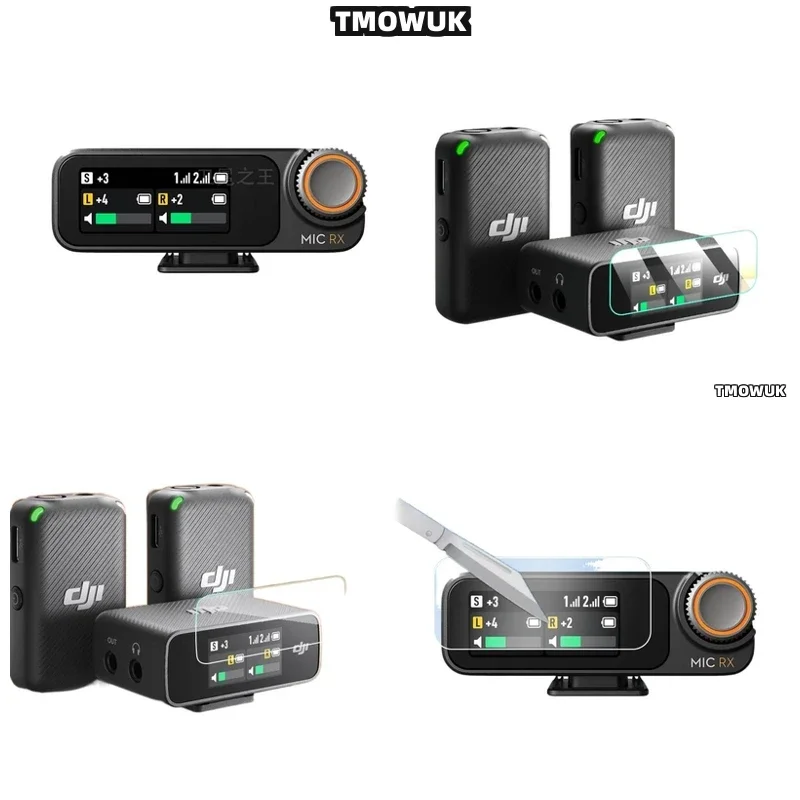 Ultra - Clear And Durable Tempered Glass For DJI Mic 2 - Mic2 Protection