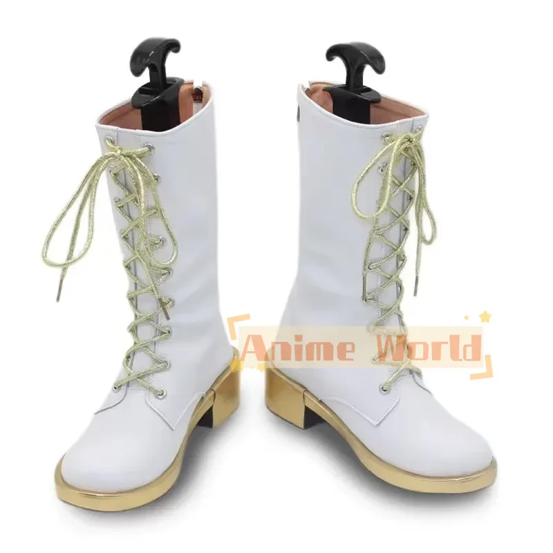Niños adultos niños niñas niños película de Anime KPop Demon Hunters Rumi Mira Zoey PU zapatos Cosplay botas Halloween carnaval fiesta