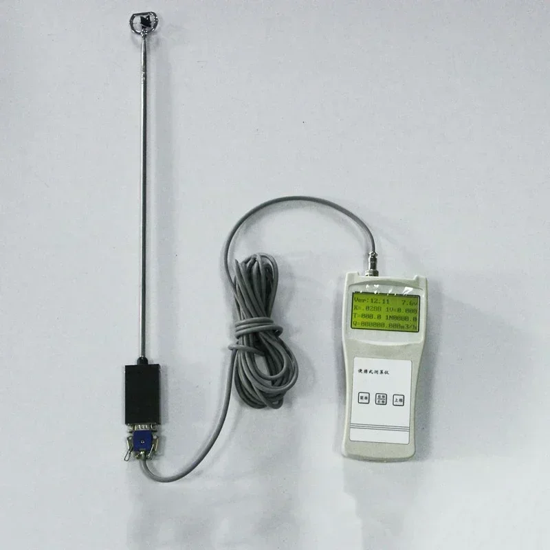 River Open Channels Flow Velocities Measuring Instrument Portable Slurry Typr Flow Meter Range 0.01~4.0m/s Velocity Meter