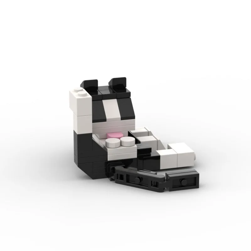 62 قطعة لعبة مكعبات بناء القط 4 ألوان لطيف سلسلة الطوب لتقوم بها بنفسك اللبنات الاطفال الدماغ تعزيز اللعب هدايا عيد ميلاد للأطفال