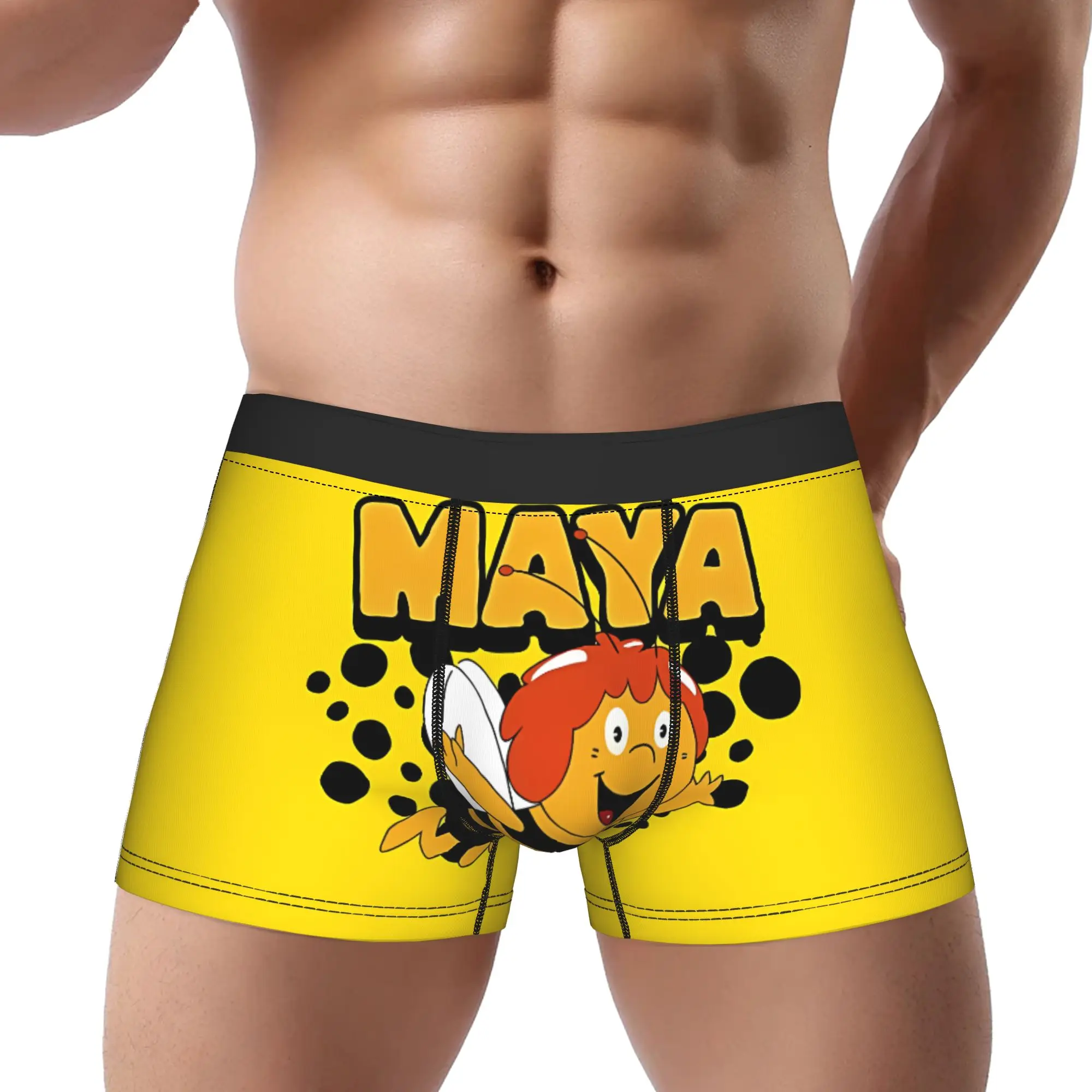 

Французский анимационный мультфильм 80-х годов: Майя-пчелка, дышащие трусы, мужское нижнее белье, вентилируемые шорты, боксеры.