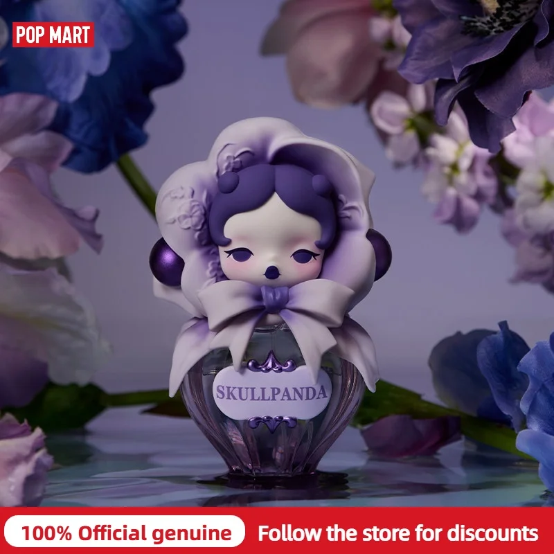 

POP MART SKULLPANDA Petals in Four Acts Series Blind Box - Fragrance Mist Anime Figure Model Ornament Mystery Gift Toy