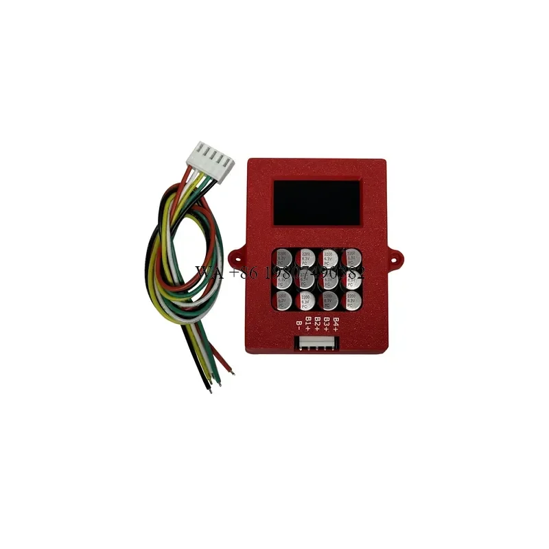 wmwmnu 5A 5.5A Max Active Balancer for LiFePO4 Lithium Ion LTO Car Audio Motor Starter Battery 4S 6S Equalizer with LCD