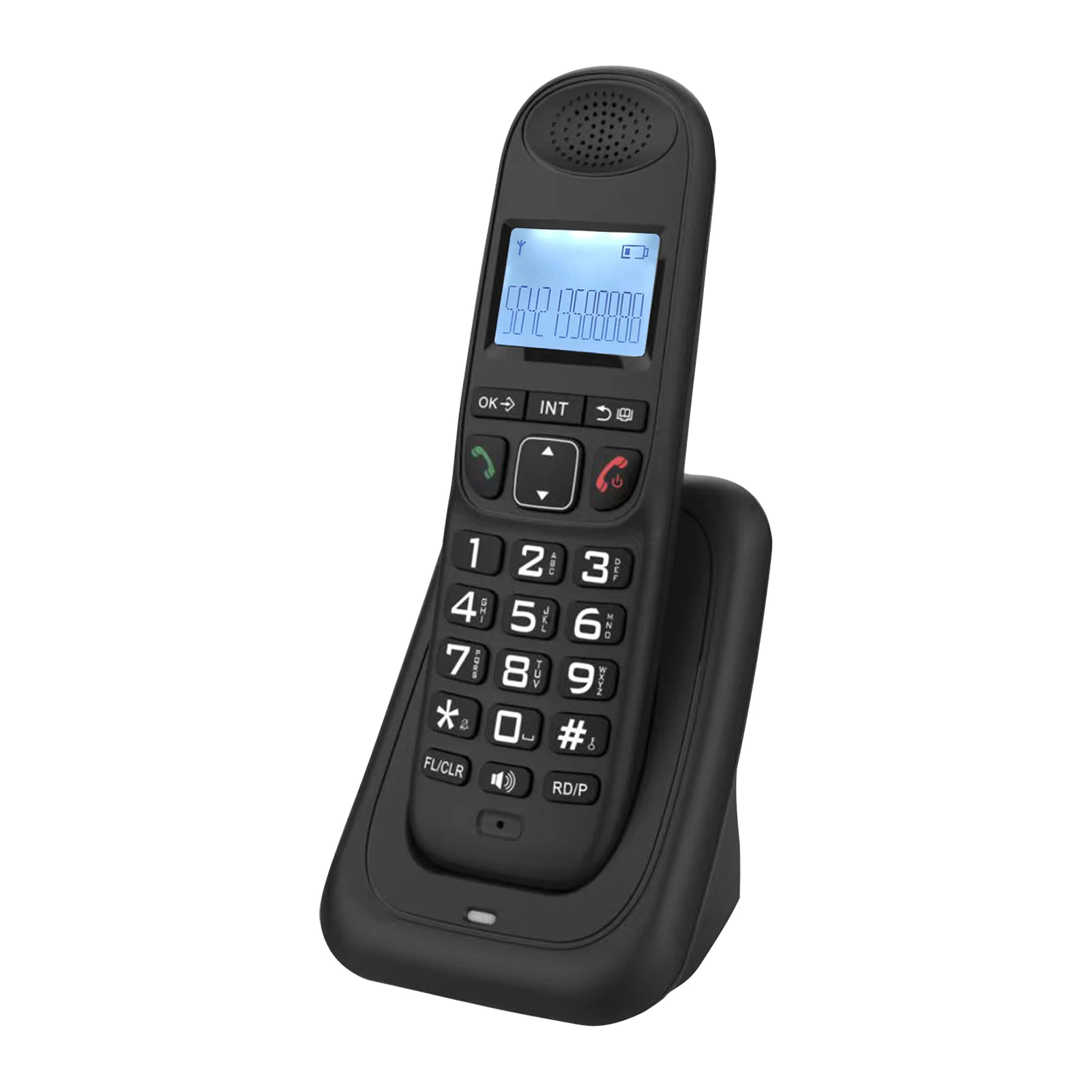 Expandable Cordless Phone System with 3 Lines Display Caller ID Hands-free Calls Intercom Conference Call Mute Function