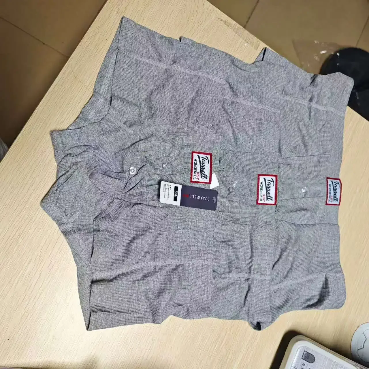 Four-piece combination cotton sweat absorption Fashion trendy solid color summer new men's boxers men's boxers wholesale24205