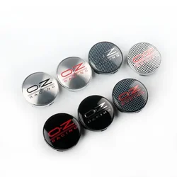 1PCS 6 COLORS 60MM OZ Racing Car Wheel Center Hub Caps Car Emblem Badge Logo Wheel Center Cap Label Car Styling Accessories