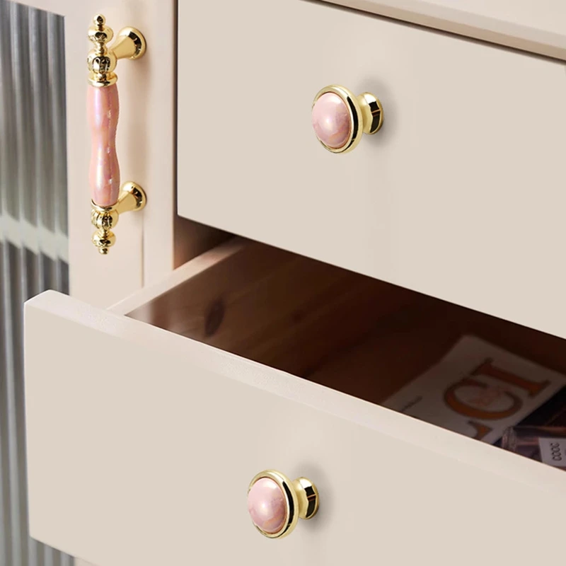 

Fashion Ceramic Cabinet Handle Kitchen Cabinet Door Handle Drawer Pull European Style Furniture Handle.