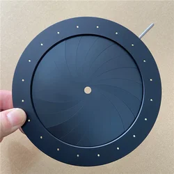 1PC Adjustable Aperture 6mm-98mm Mechanical Iris Aperture Diaphragm for Microscope Camera Lens Module DIY Retrofit Adapter Ring