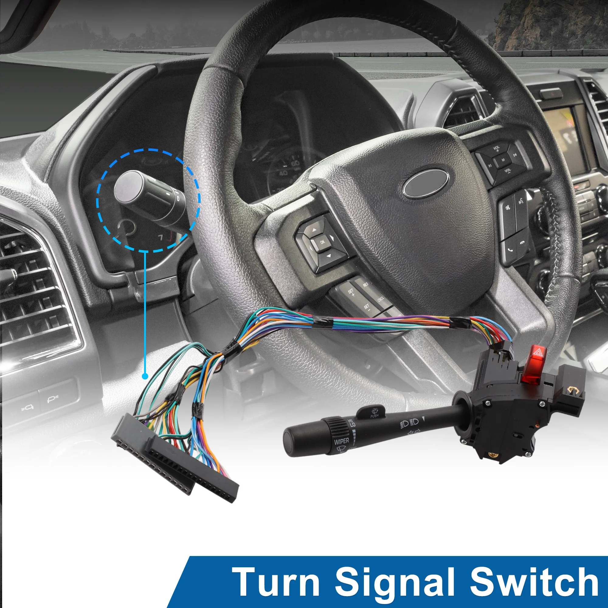 

X Autohaux Steering Column Turn Signal Switch Lever No.26062269 for Chevrolet Blazer S10