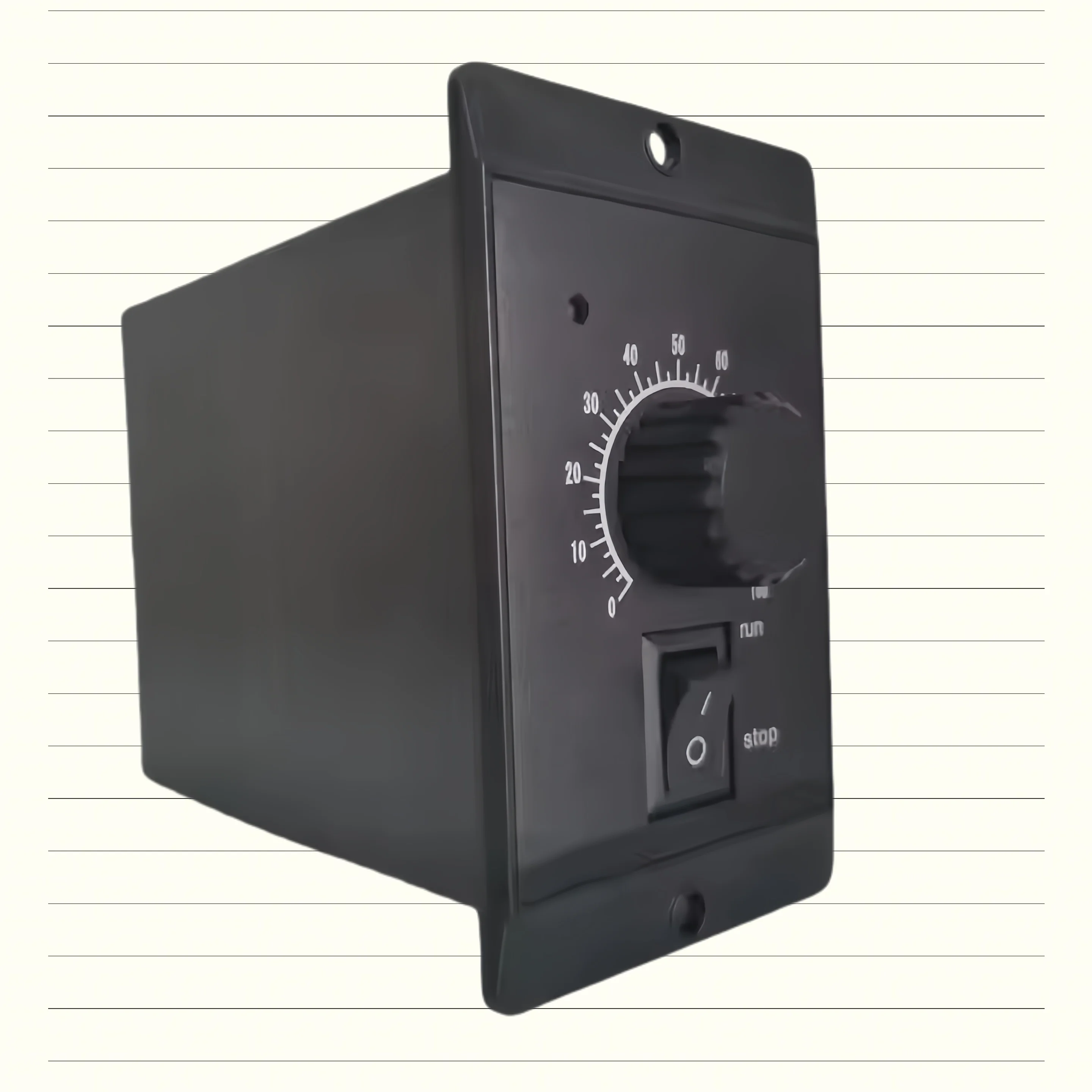 

220V panel AC governor with anti-reverse protection