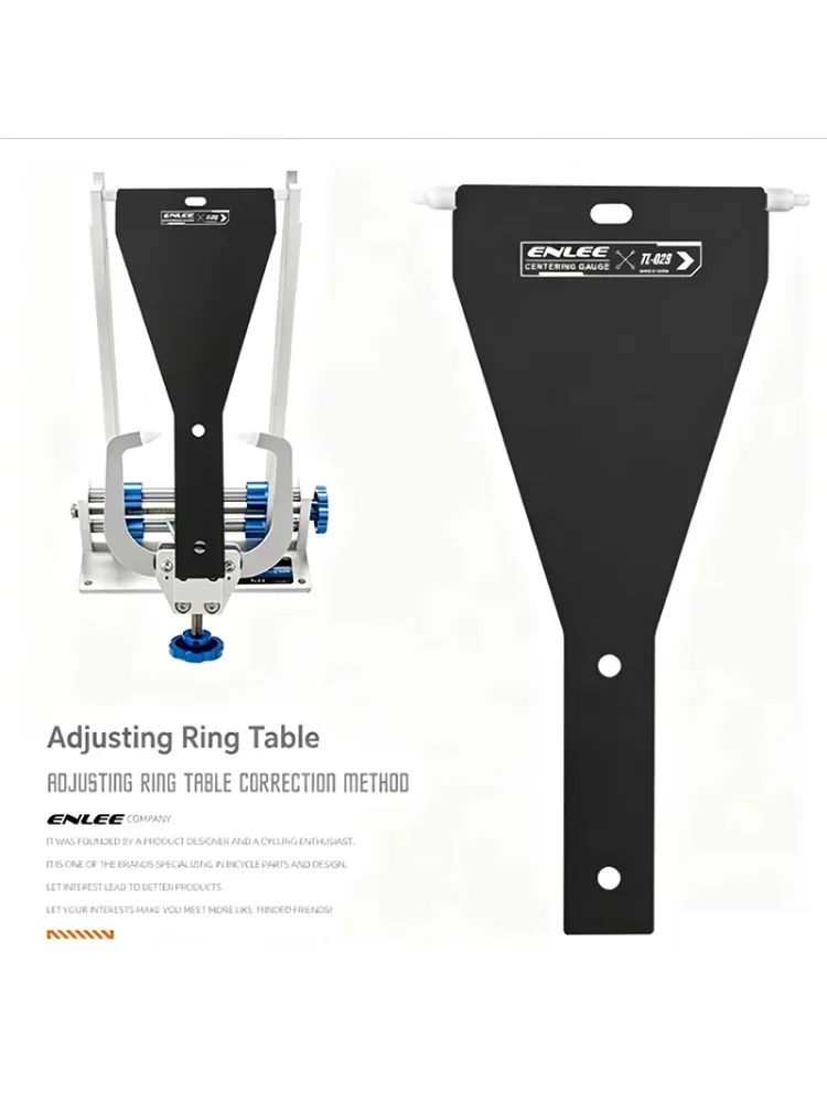 AliExpress enlee TL‑028 Bicycle Wheel Centering Gauge, Aluminum Alloy Rim Alignment Truing Stand Tool for Bike Wheel Repair Accessories