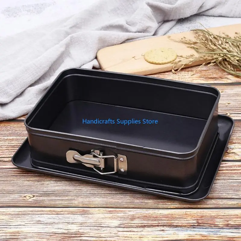 R1WA Easy Release Cheesecake Pan With Locking Mechanism Oven Microwave Safe Bakeware