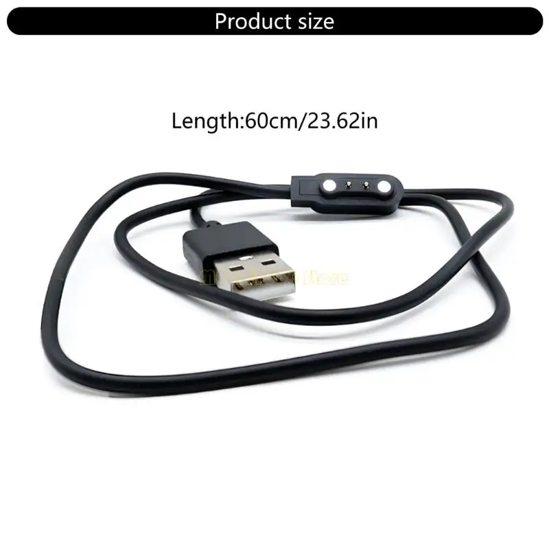 كابل شحن USB المغناطيسي F62C لـ RS4/LS05/W26 SMARTWATCH استبدال شحن الإكسسوارات شحن قفص الاتهام