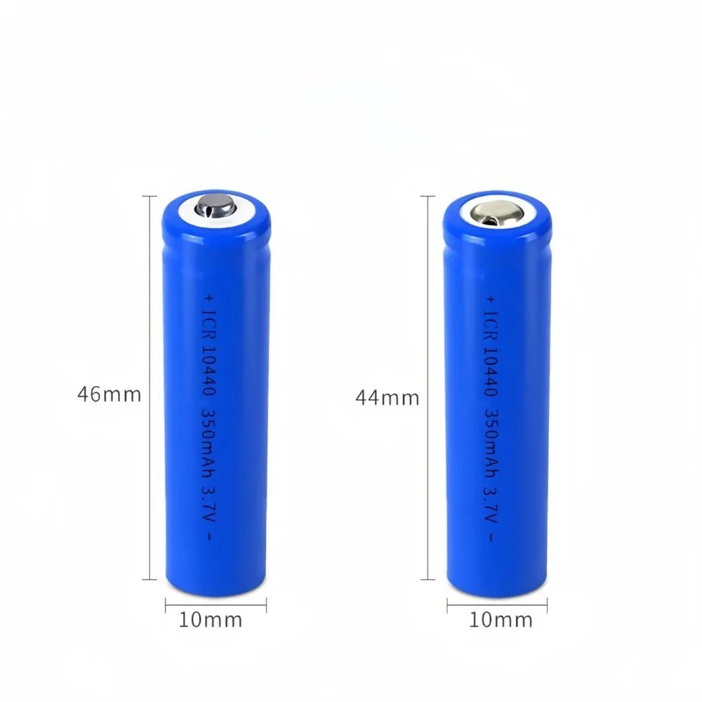Batteria ricaricabile AAA da 3,7 V Batteria al litio 350 mAh 10440 adatta per strumenti di bellezza e utensili elettrici per rasoio elettrico