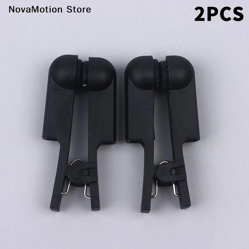[NM]2PCS Double -sided Silicone Electrode Clips Adapter For Use With Tens EMS Machines Vns Wih 2.0mm Pin[NM]