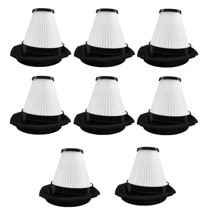 عناصر فلتر مكنسة كهربائية محمولة باليد ، ملحقات فلتر HEPA ، مناسبة لـ Super VCS59A ، 8 way