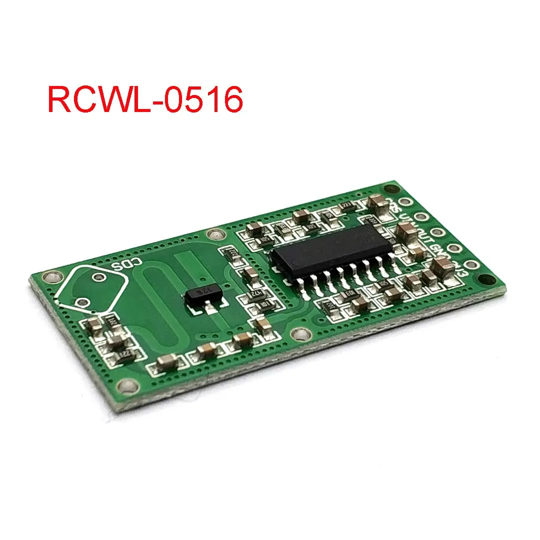 RCWL-0516 Microwave Radar Sensor Module Human Body Induction Switch Module Intelligent Sensor Sense Distance 5-8M 12M 15M