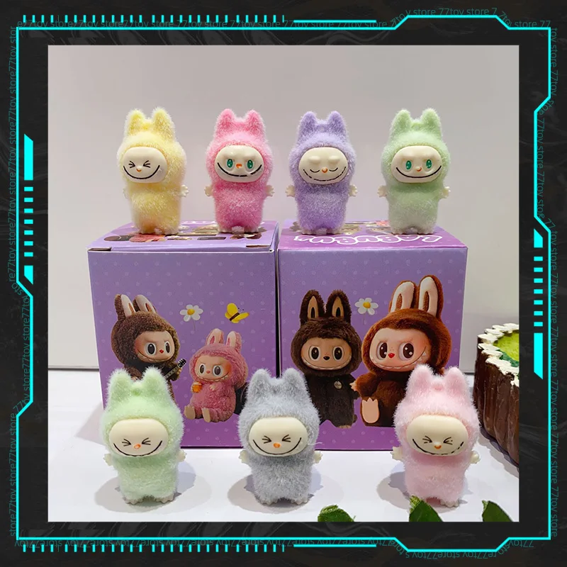 Cartoon Plush Pulley Cloth Cute Handmade Blind Box Cute Grain Mini Doll Desktop Ornament Trendy Play Multiple Sets Wholesale