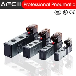 4v210 Betere kwaliteit Airtac Type 4V210 08 4v110-06 4v310-10 4v410-15 Verdikte pneumatische magneetklep 12V 24V DC AC 110V 220V