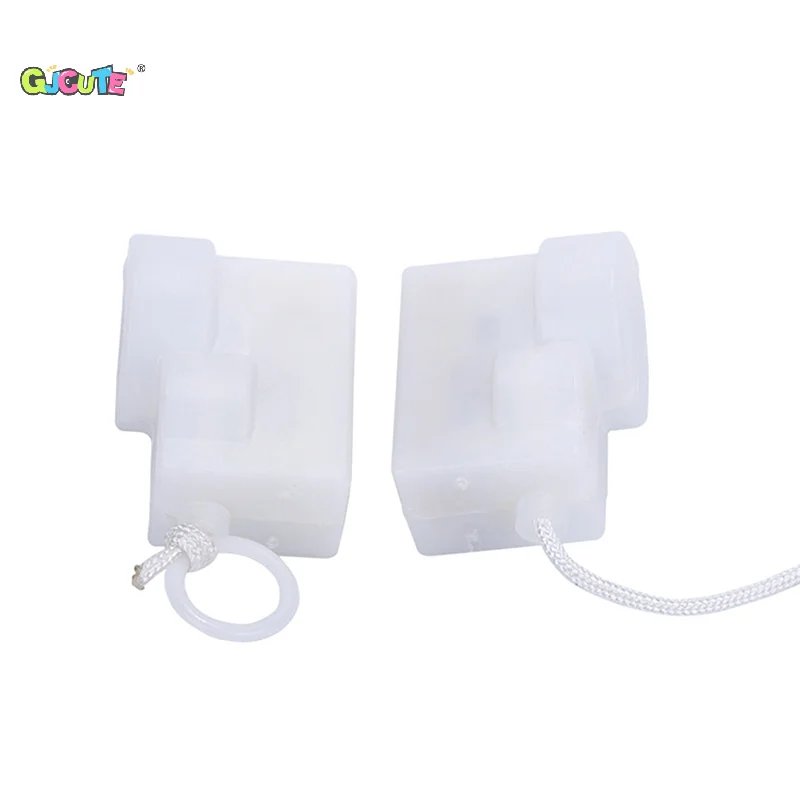 Pull String Cord Music Box White Baby Infant Kids Bed Bell Rattle Toy Parts DIY Accessories For Children Brahms Lullaby