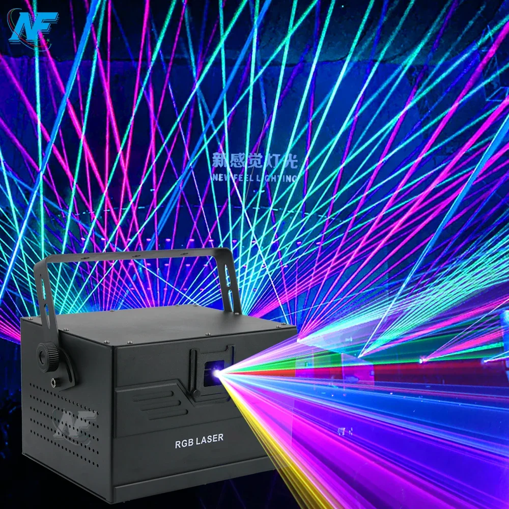 Factory Wholesale 10W Laser 10 Watt RGB Full Color Animation Laser Light Show for Dj Disco Night Club Wedding Event Stage