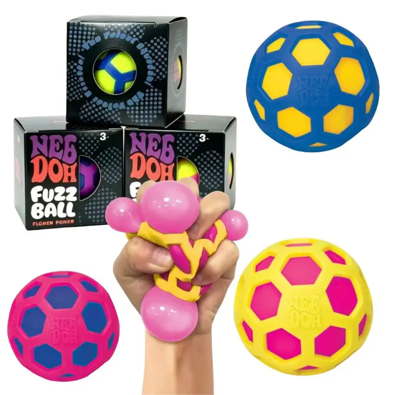 

Schylling Nee doh Atomic Stress Relief Ball Squishy Fidget Toy Blind Box Adult Party Gift