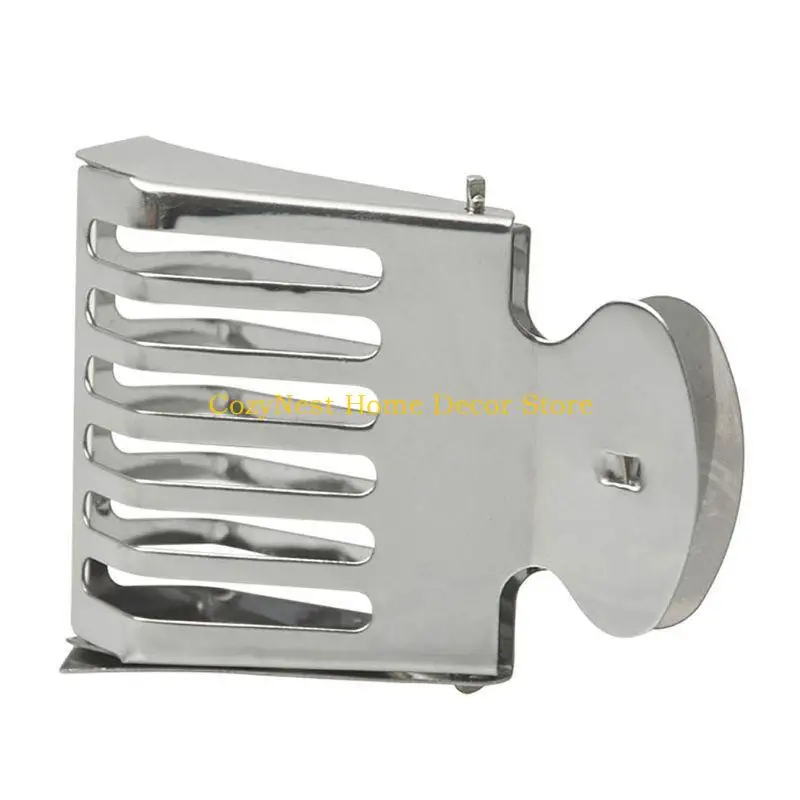 92MF 2Pcs Stainless Steel Beekeeping Queen Catcher Cage Marking Clip Beekeeper