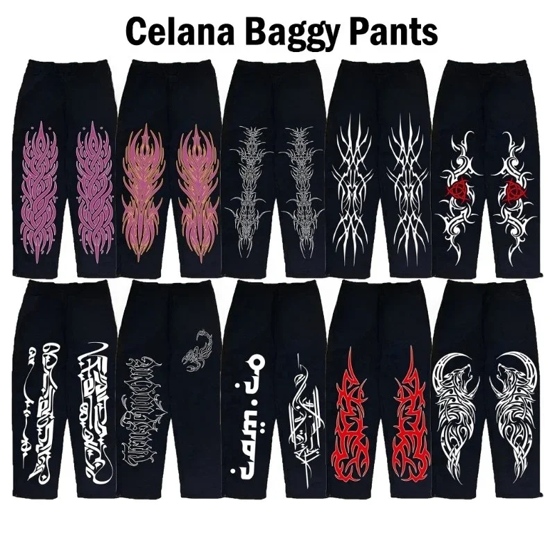 

Loose Pants Palazzo Pants Gombrone Comfortable Fleece, 280g Premium Loose-Fit Athletic Pants with Elastic Waistband Breathable