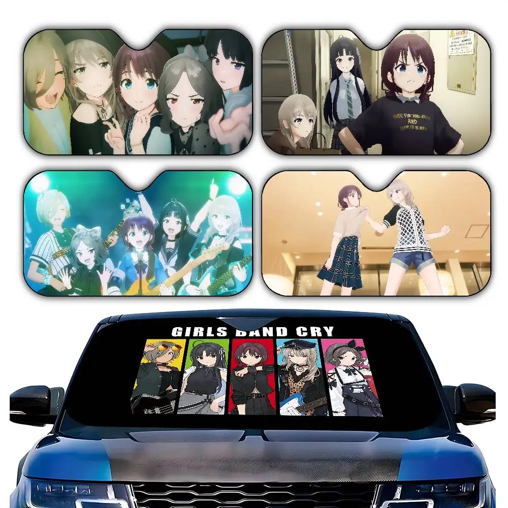 

G-Girls Band Cry Car Sunshade Curtains Driving Car SunShade Windscreen Cover Shade Car SunShade UV Rays Sun Visor Protector